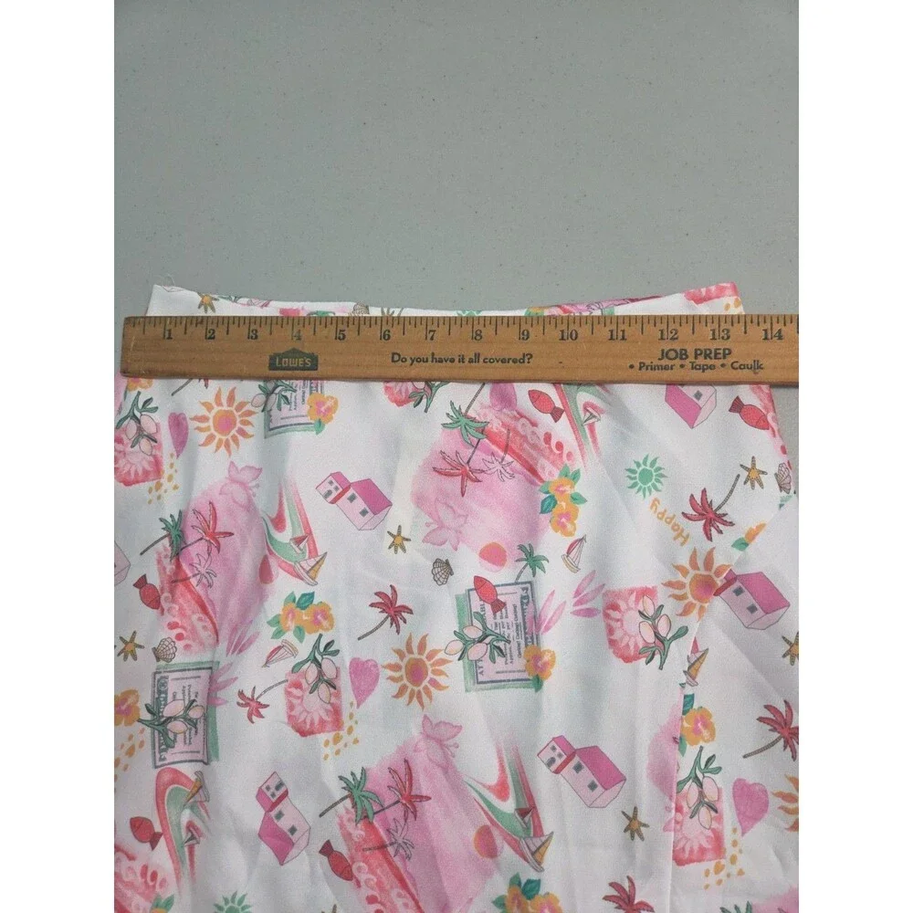 Francescas kathy Satin Midi Skirt small new with tags coastal vacation
